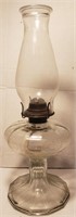 Oil Lamp - Height: 17 inches