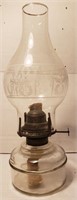 Oil Lamp - Height: 13 inches