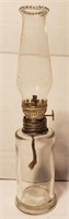 Oil Lamp - Height: 10 inches