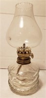Oil Lamp - Height: 7.5 inches