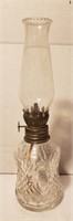Oil Lamp - Height: 9.5 inches