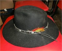 "Road Warrior"  broken Hill Coll. cowboy hat in