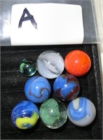 marbles with 7 assorted shooters