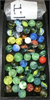 (H) 50 assorted marbles