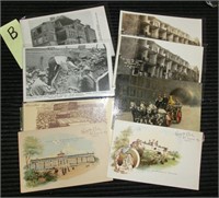 lot B vintage post cards including 1904 worlds