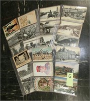lot G 40+post cards World War I and more