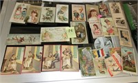lot N lot of advertising cards from the early