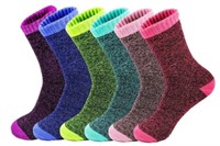 (2) 3-Pks Women's Winter Thermal Socks, Size 9-11