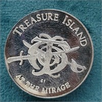 The Mirage Treasure Island Coin