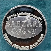 Barbary Coast 25th Anniversary Coin