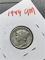 1944 MERCURY SILVER DIME