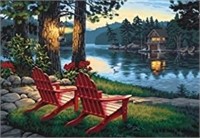 PaintWorks Paint By Number, 20" x 14", Adirondack