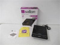 "Used" Salton Portable Induction Cooktop Cool