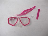 "As Is" Pink Speedo Dive Goggles