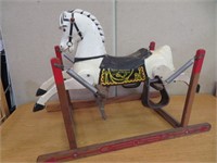 Vintage Davy Crocket Bounce Horse Rich Toys