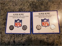 Lot of 2 Super Bowl Coin 1993 & 1994 Chef Boyardee