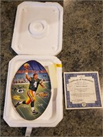 Brett Favre Bradford Exchange Collector Plate 1998