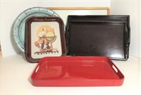 Assortment of Serving Trays