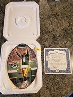 Brett Favre Bradford Exchange Collector Plate 1998