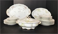 Haviland Limoges Porcelain Plates & Platter