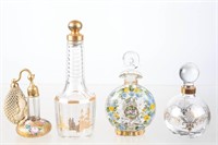 Baccarat Houbigant Cologne Bottle and Others