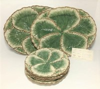 Fitz & Floyd Lettuce Leaf Plates & Platters