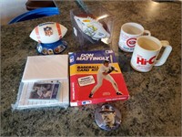 Mix sports collectibles lot Don Mattingly NFL 49es