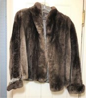 Koslow’s Brown Fur Waist Jacket