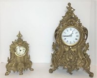 Brass Mantle Clock Italian