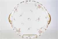 Large Floral French Charger