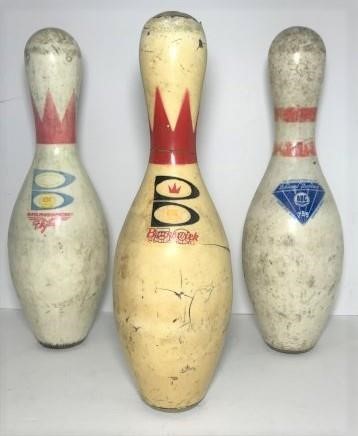 Vintage Brunswick Mixer 15" BOWLING PIN  ABC Approved Plastic Coated Pin 