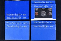 1960s and 1970s US Proof Sets