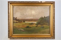 Late 19th / Early 20th C Countryscape Oil