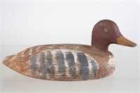 Vintage Folk Art Hand Carved Duck Decoy