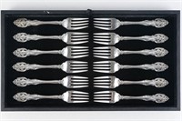 Gorham Sterling Table Forks "LaScala Pattern