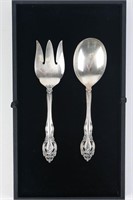 Gorham Sterling Salad Set "LaScala" Pattern