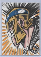 Marvel Ares Hand Drawn Sketch card by Unknown