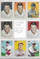 Lof of 8 2009 T-206 cards - 5 Mickey Mantle