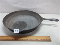COLLECTIBLE CAST IRON FRYPAN - BROCKVILLE ONT