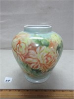 LOVELY HAND PAINTED AND SIGNED VASE