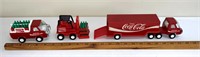 Buddy L Coca-Cola truck/forklift/semi