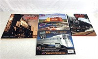 Variety of train books
