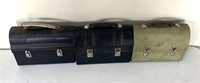 3 vintage lunch boxes