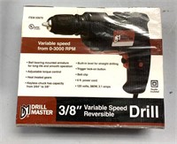 Drill master 3/8 Variable speed reversible drill
