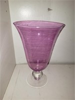 LAVENDER VASE - 10 INCHES TALL