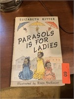 ELIZABETH RITTER VTG PARASOLS IS FOR LADIES BOOK