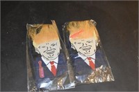 Lot of 2 Pairs of Donald Trump Socks