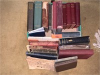 LOT OF VTG AND ANTIQUE BOOKS