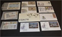 Collection OF First Day Issue Stamps Plus More