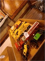 Lot Of Old Vintage Tonka Trucks